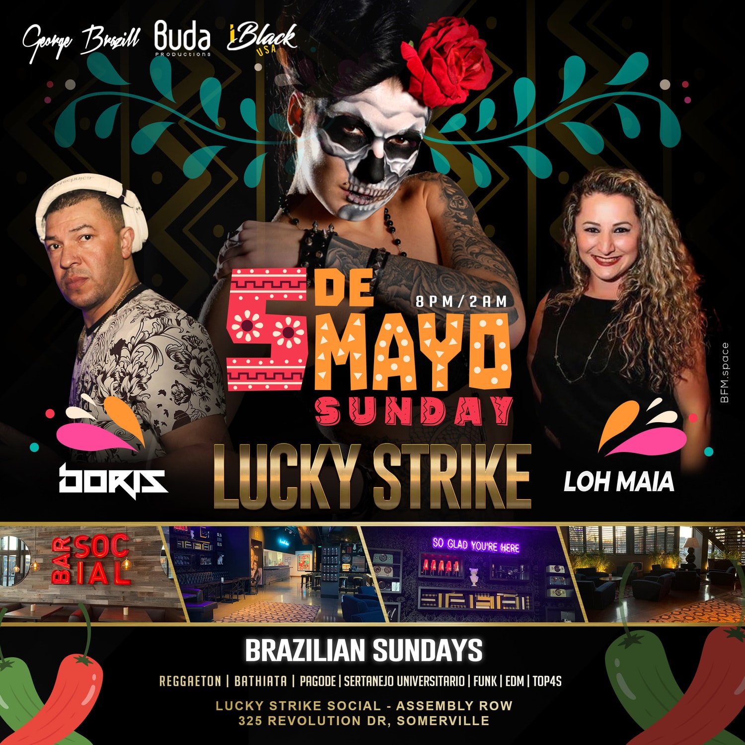 LUCKY STRIKE 5 DE MAYO, iBlackUSA