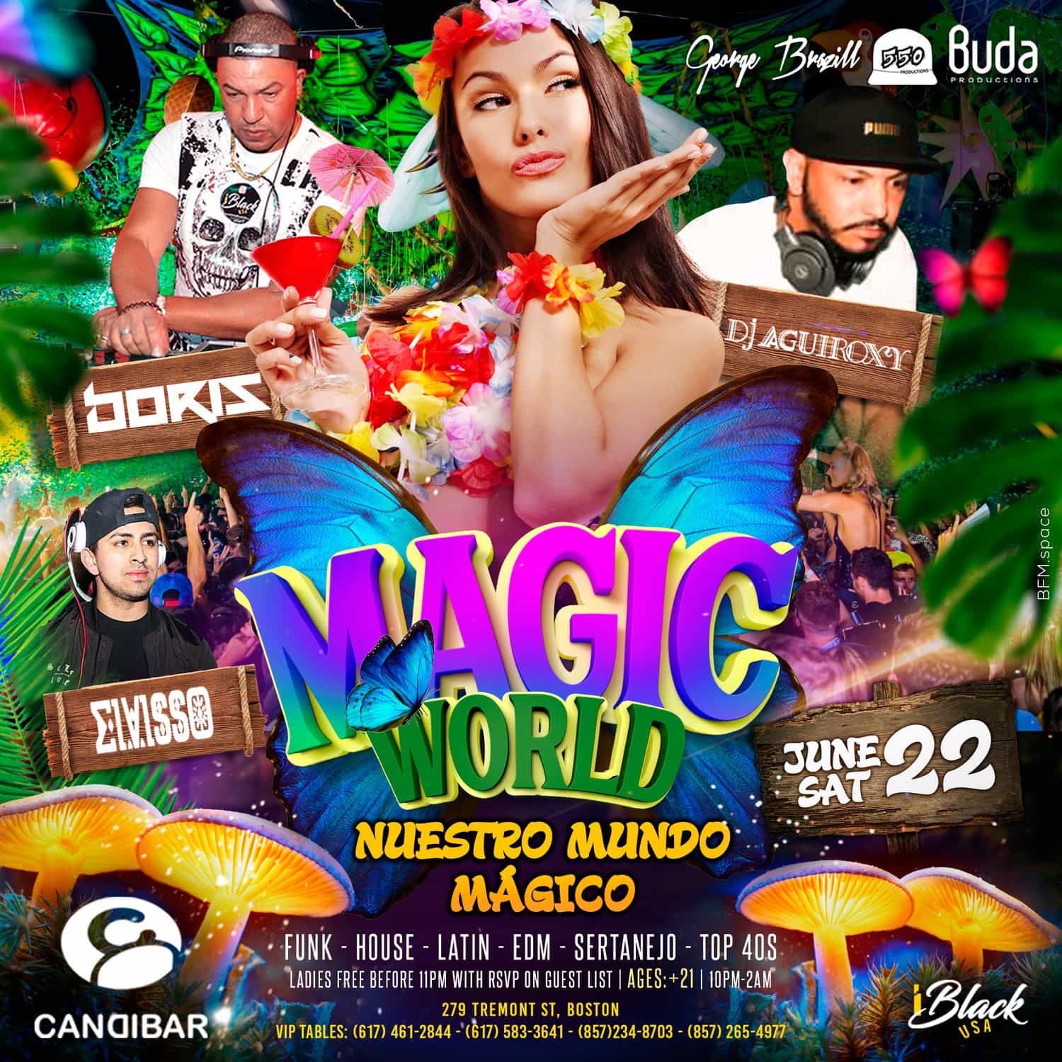 Magic World Candibar June 22 Eivisso