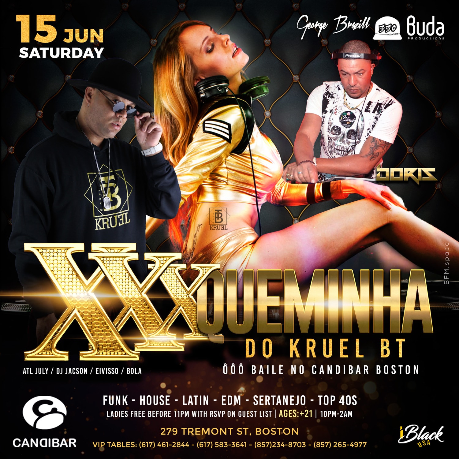 XXXQUEMINHA DO KRUEL BT - CANDIBAR BOSTON | iBlackUSA