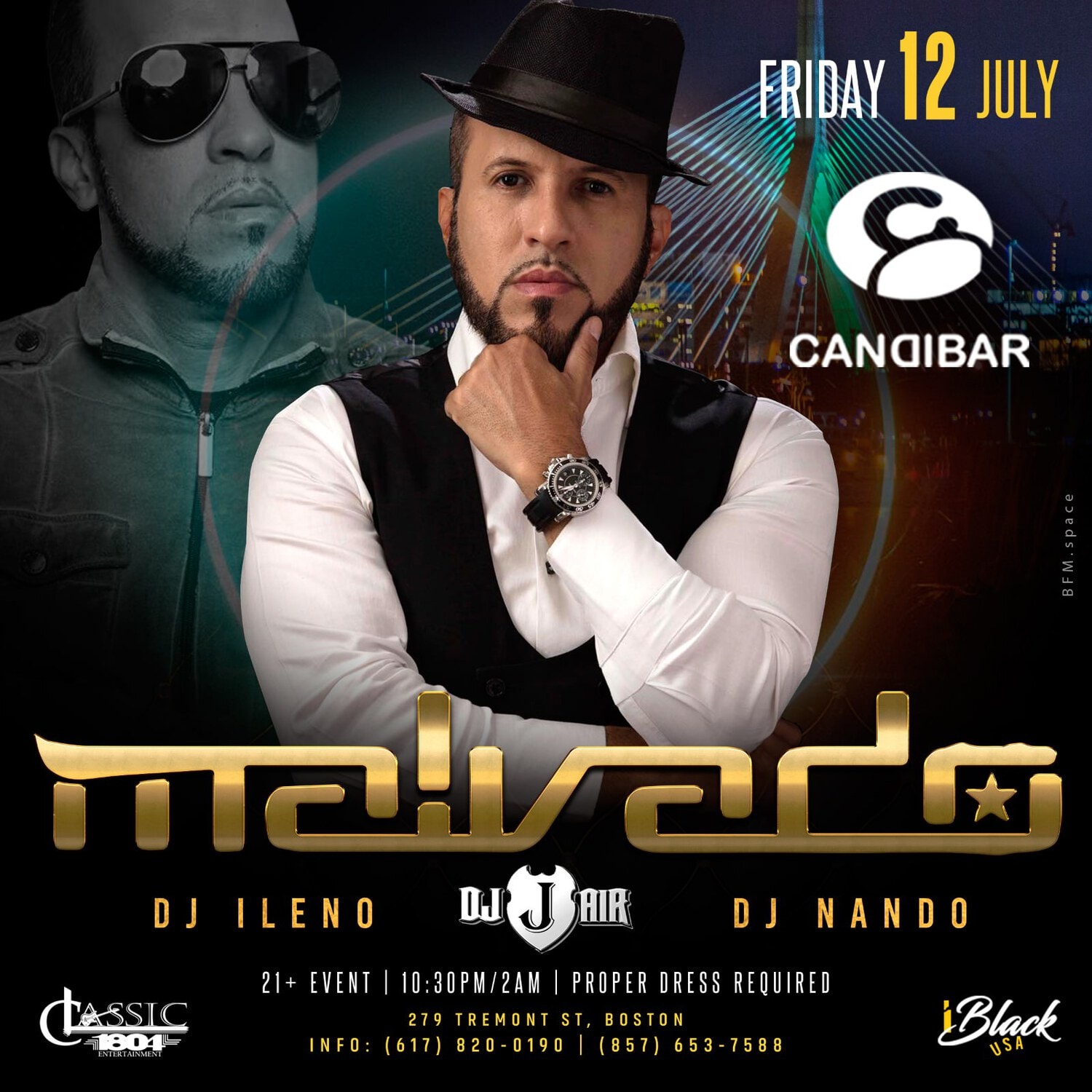 Malvado Candibar Boston 12 Julho | iBlackUSA