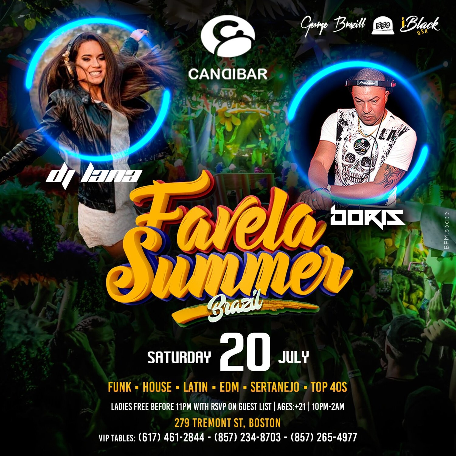 Favela Summer Brazil Candibar iBlackUSA
