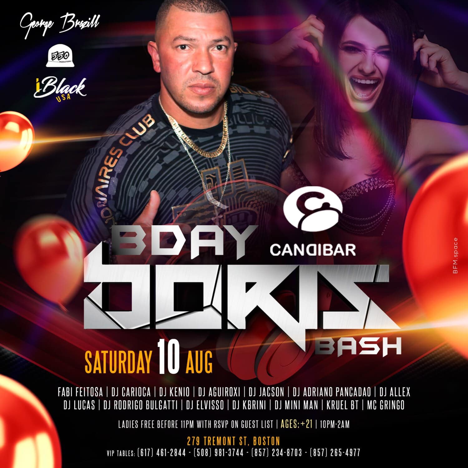 BDAY BASH BORIS CANDIBAR BOSTON | iBlackUSA