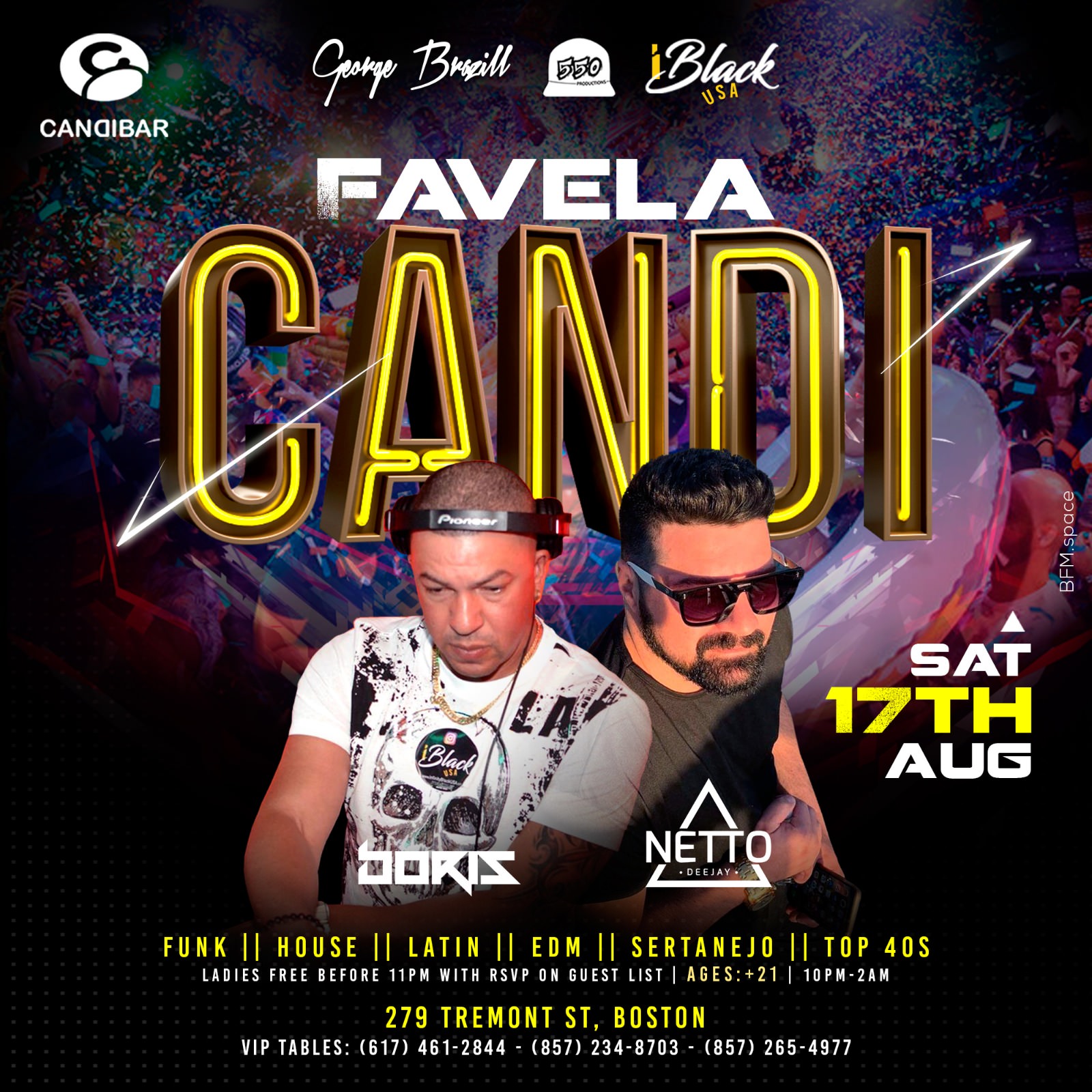 FAVELA CANDI CANDIBAR BOSTON 17 AGO | iBlackUSA