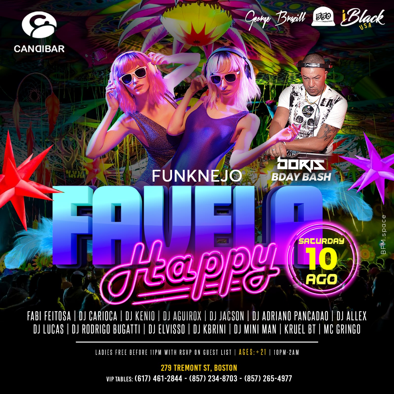 FUNKNEJO FAVELA HAPPY CANDIBAR BOSTON / 10 AGO | iBlackUSA
