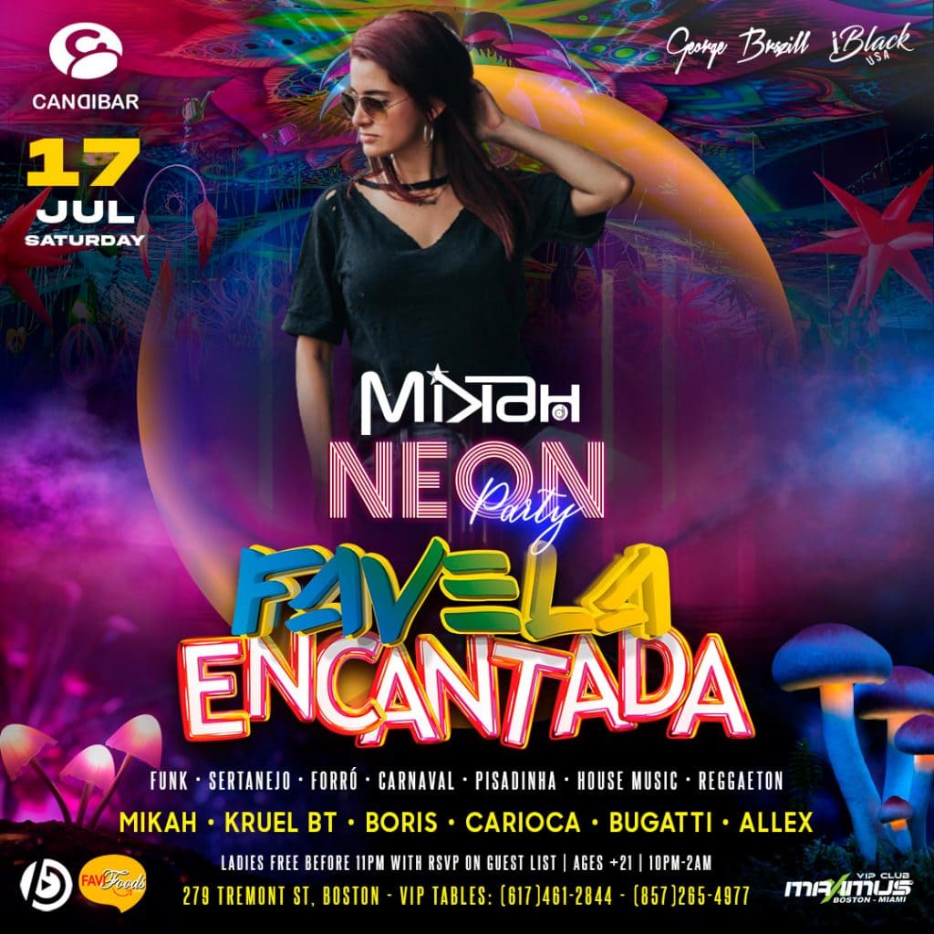 Favela Encantada Neon Party - 17 July