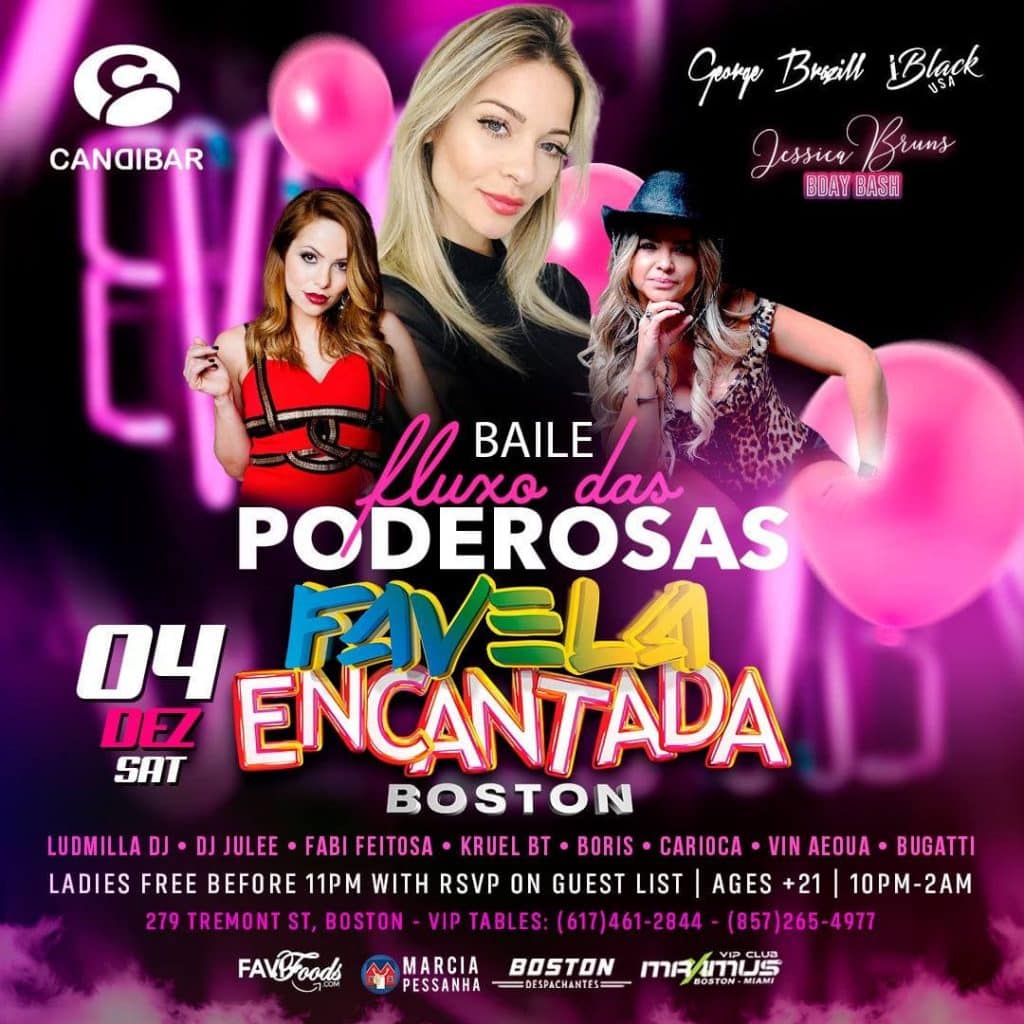 12 04 2021 - Baile Fluxo das Poderosas Favela Encantada Candibar Boston | iBlackUSA