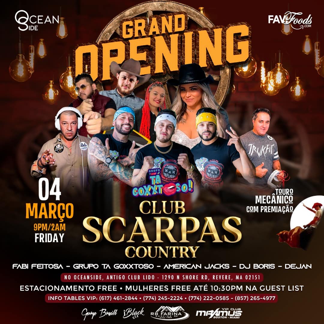 03 04 2022 Grand Opening Club Scarpas Country - Ocean Side - iBlackUSA