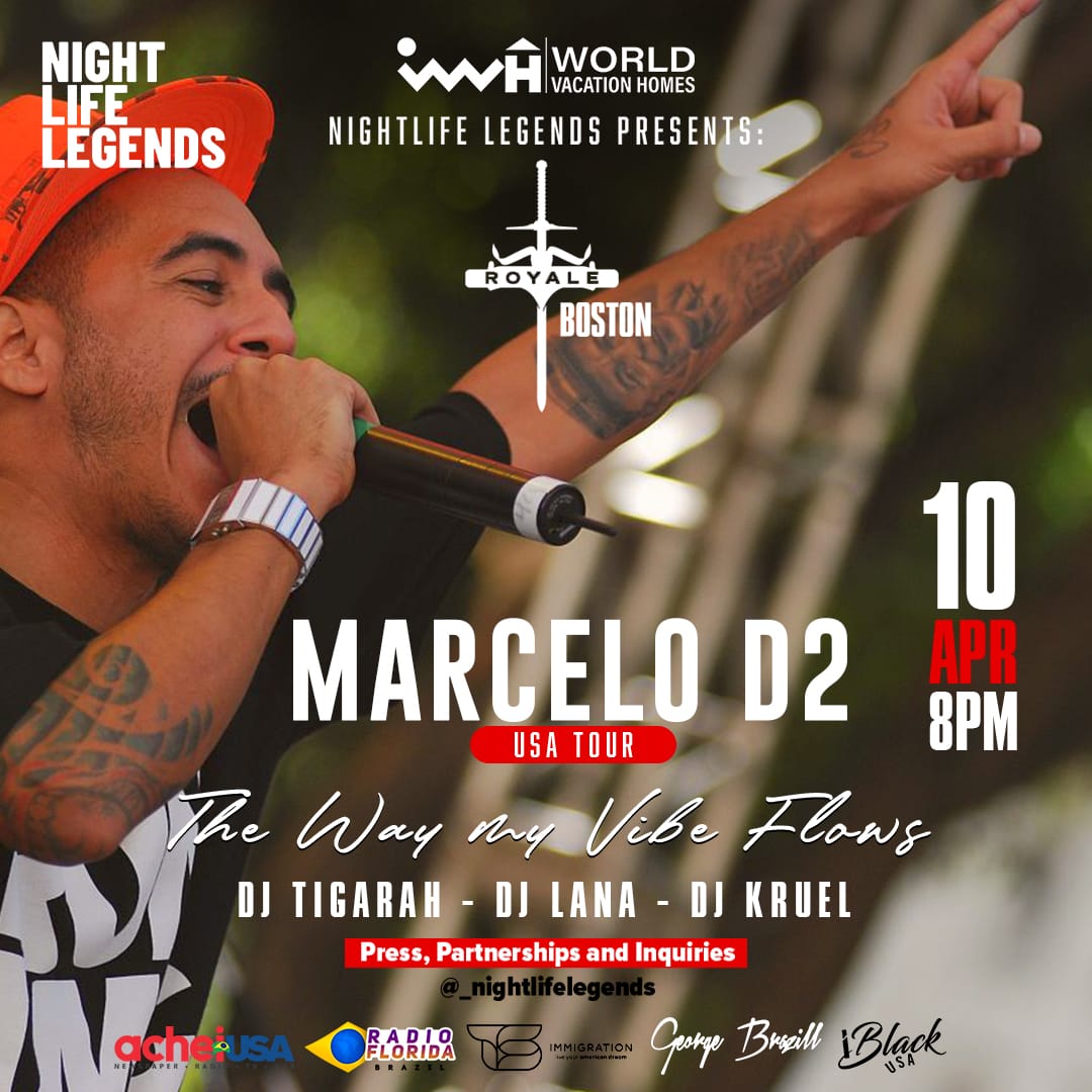 04 10 2022 - Royale - Marcelo D2 USA Tour - Night Life Legends