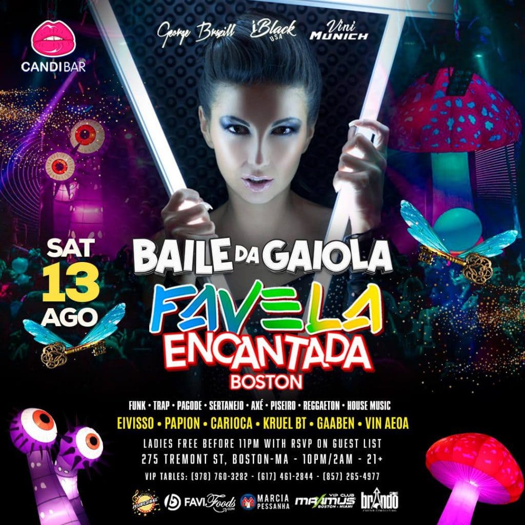 08 13 2022 Baile da Gaiola Favela Encantada - Candibar Boston - iBlackUSA