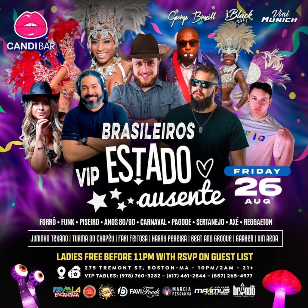 08 26 2022 - Brasileiros VIP - Friday - Candibar Boston - iBlackUSA