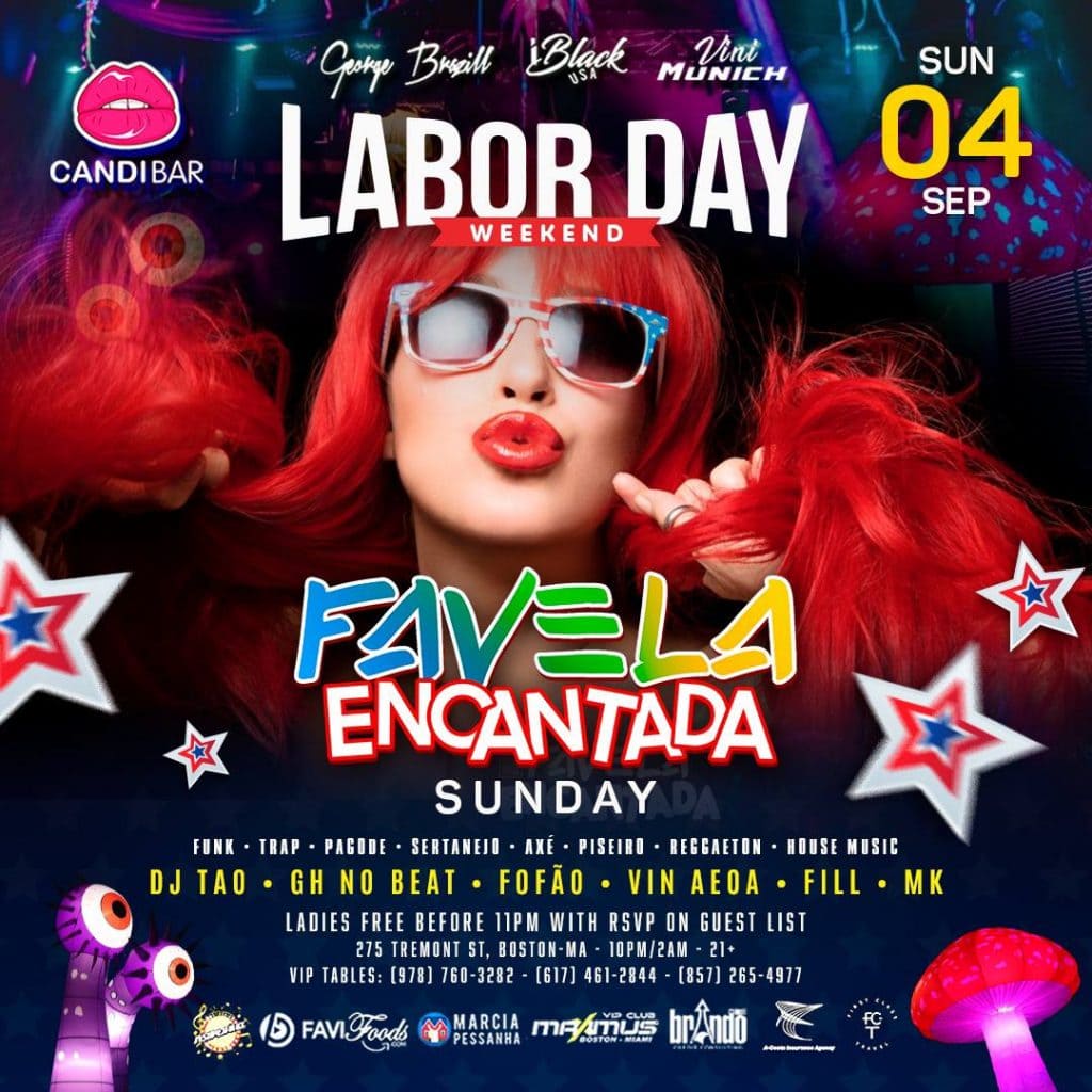 09 04 2022 - Labor Day Weekend Favela Encantada - Sunday - Candibar Boston - iBlackUSA
