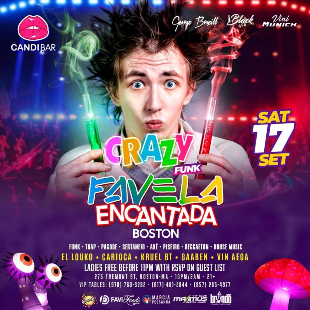 09 17 2022 Crazy Funk Favela Encantada - Candibar Boston - iBlackUSA