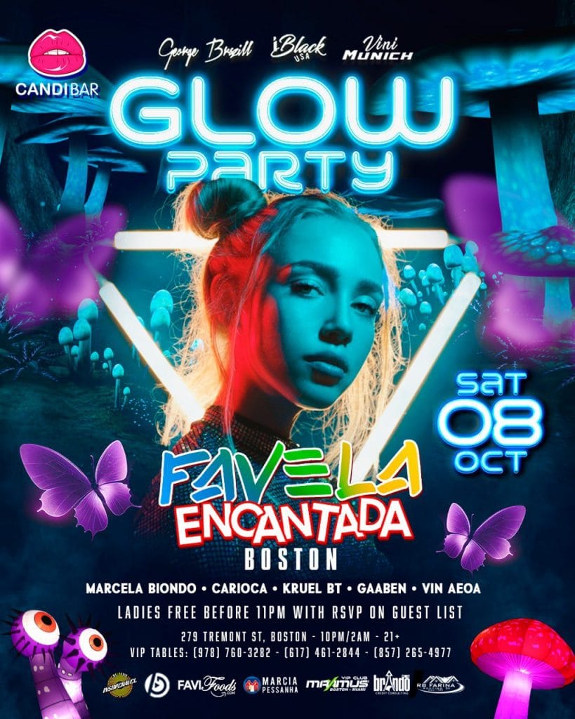 10 08 2022 Glow Party Favela Encantada - Candibar Boston - iBlackUSA