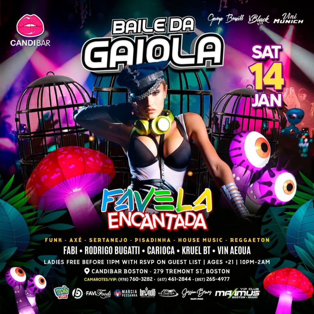 01 14 2023 Baile da Gaiola Favela Encantada - Candibar Boston - iBlackUSA
