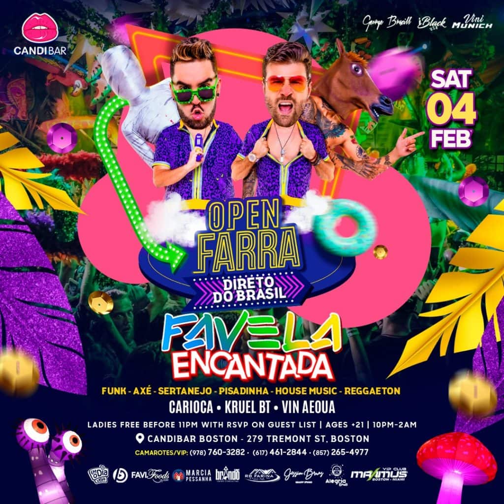 02 04 2023 Open Farra Favela Encantada - Candibar Boston - iBlackUSA
