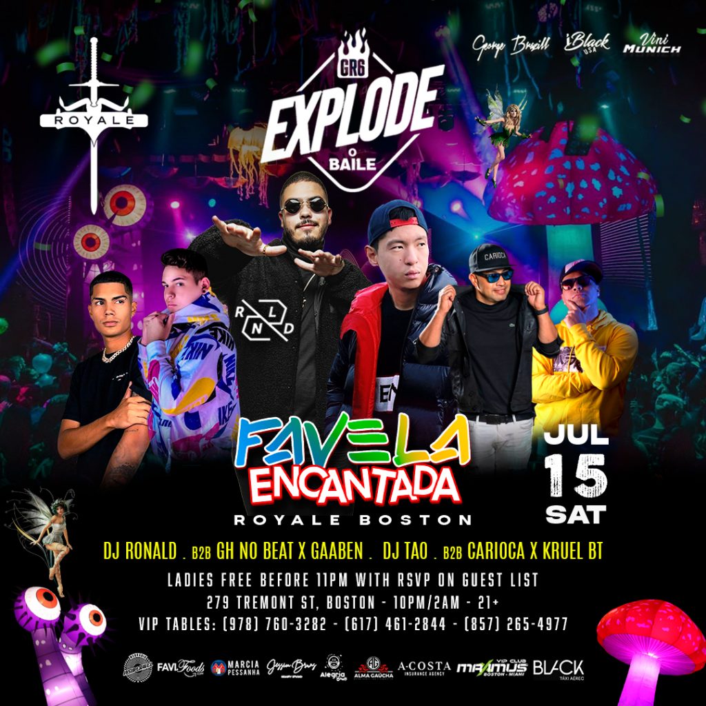 GR6 EXPLODE O BAILE FAVELA ENCANTADA - CANDIBAR BOSTON JULY 15TH | iBlackUSA