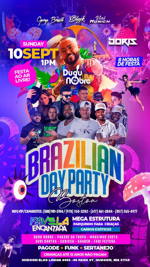 09 10 2023 - Brazilian Day Party Boston - Favela Encantada - Sunday - Hudson Elks Lodge - iBlackUSA