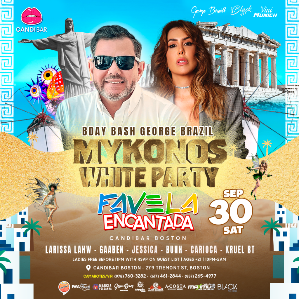 Mykonos White Party Favela Encantada - September 30th - Candibar Boston - iBlackUSA