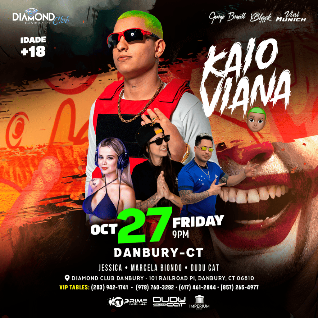 10 27 2023 - Kaio Viana - Friday - Diamond Club Danbury CT - iBlackUSA