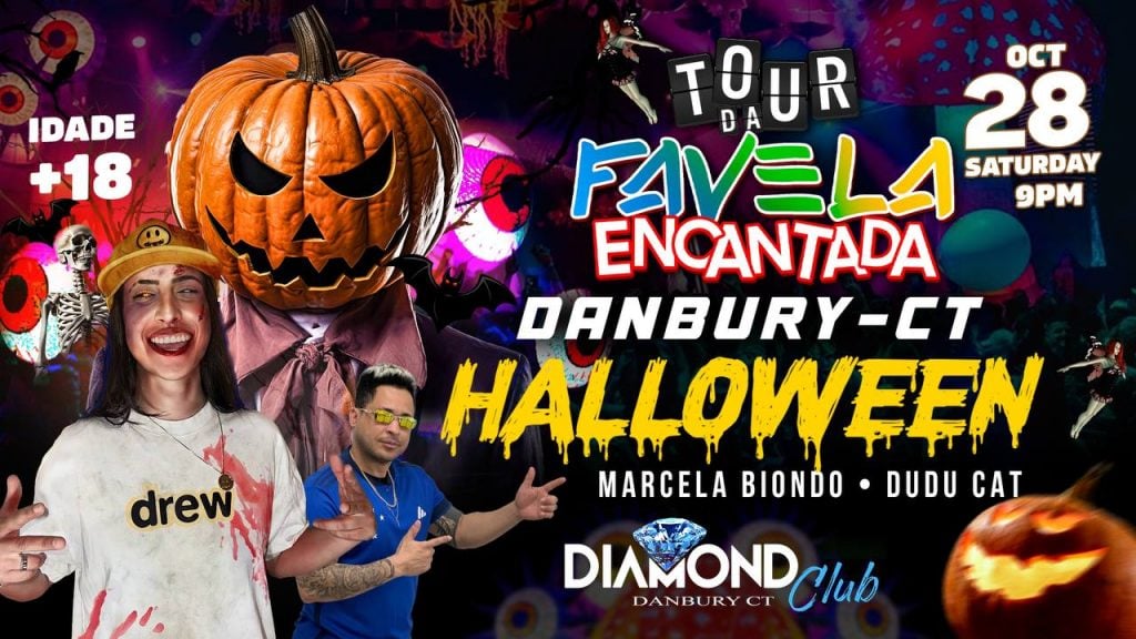 Tour da Favela Encantada Halloween Danbury CT - October 28th - Diamond Club - iBlackUSA