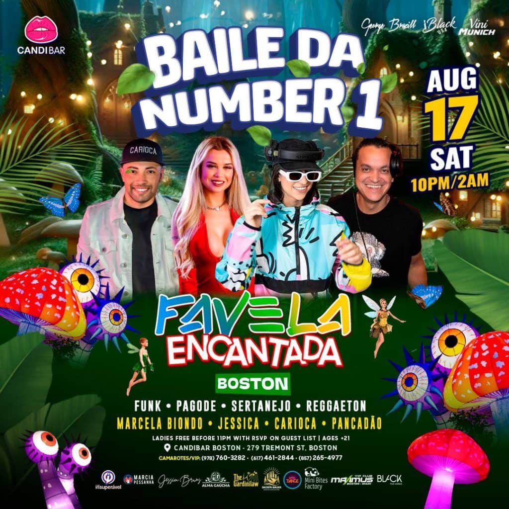 08 17 2024 Baile da Number 1 Favela Encantada Candibar Boston iBlackUSA