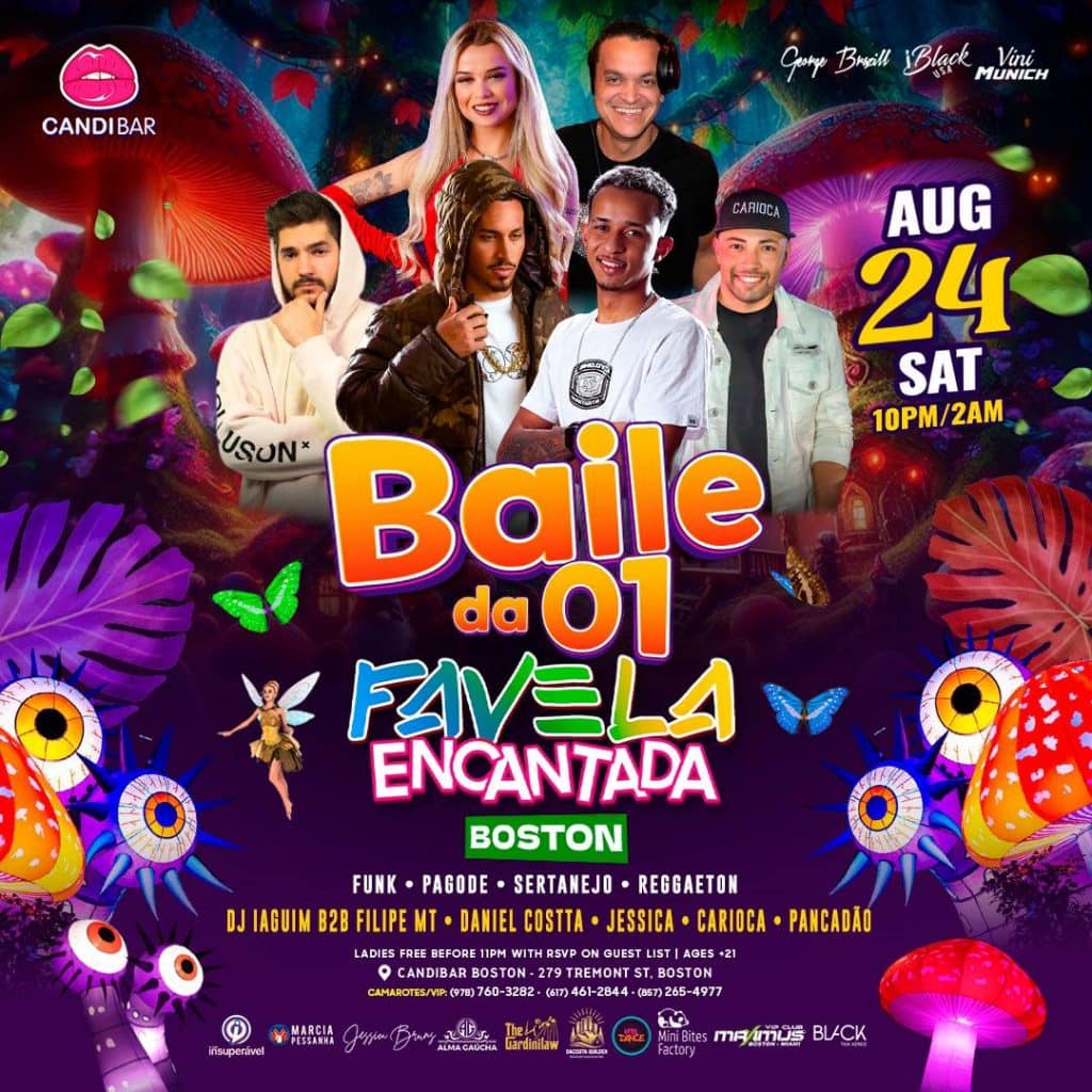 08 24 2024 Baile da 01 Favela Encantada Candibar Boston iBlackUSA