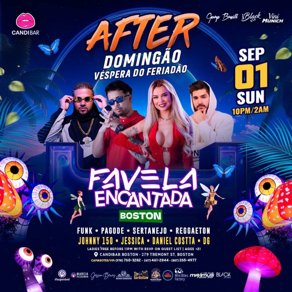 09 01 2024 After Domingão Favela Encantada Candibar Boston iBlackUSA