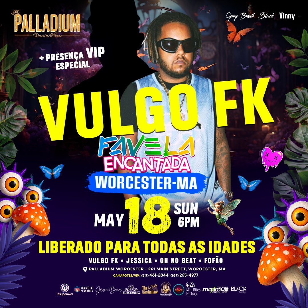 05 18 2025 Vulgo FK Favela Encantada Worcester Palladium iBlackUSA