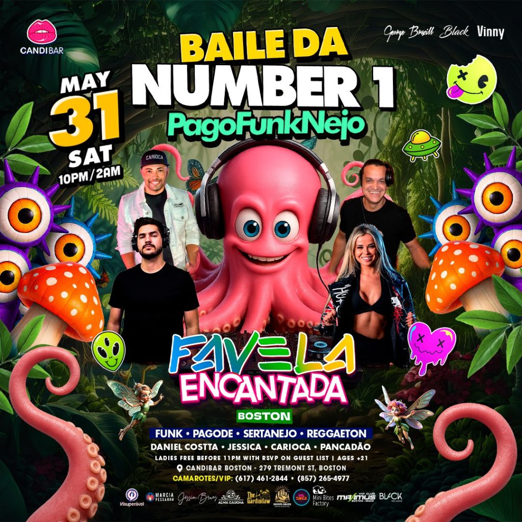 05 31 2025 Baile da Number 1 PagoFunkNejo Favela Encantada Candibar Boston iBlackUSA