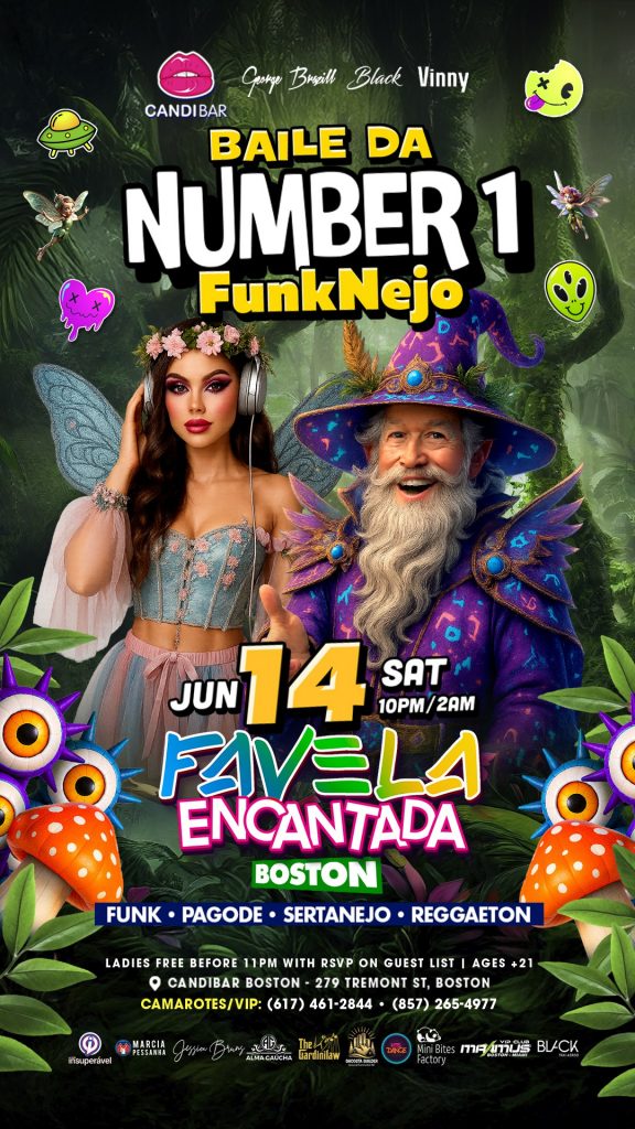06 14 2025 story Baile da Number 1 FunkNejo Favela Encantada Candibar Boston iBlackUSA