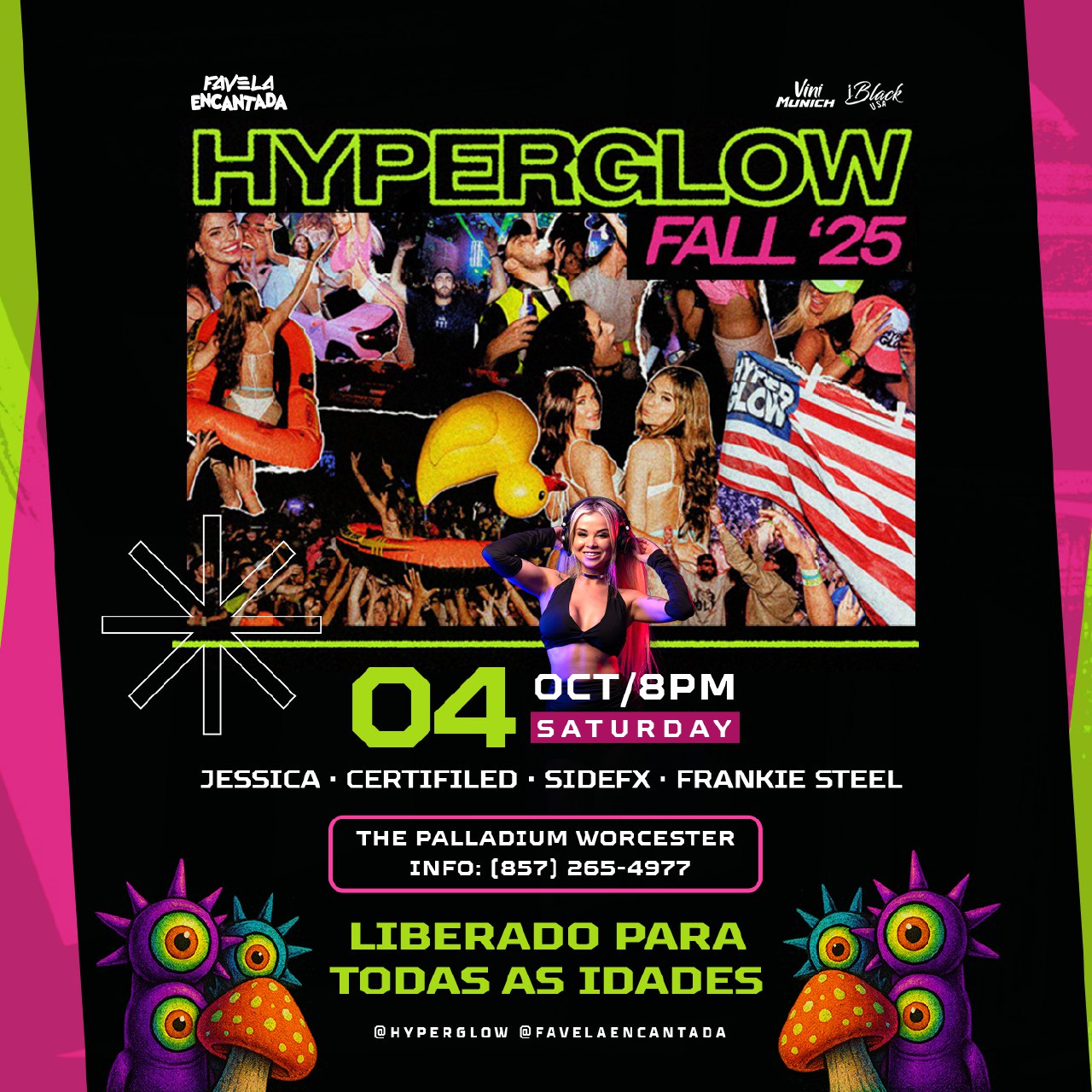 10 04 2025 quadrado [ALL AGES] HYPERGLOW FALL '25 — PALLADIUM WORCESTER MA — IBLACKUSA
