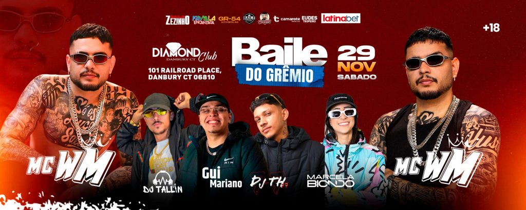 11 29 2025 retangular Baile do Grêmio Diamond Club Danbury CT iBlackUSA