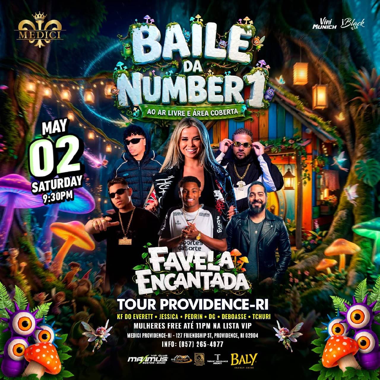 05 02 2026 BAILE DA NUMBER 1 FAVELA ENCANTADA — MEDICI PROVIDENCE - RI — IBLACKUSA