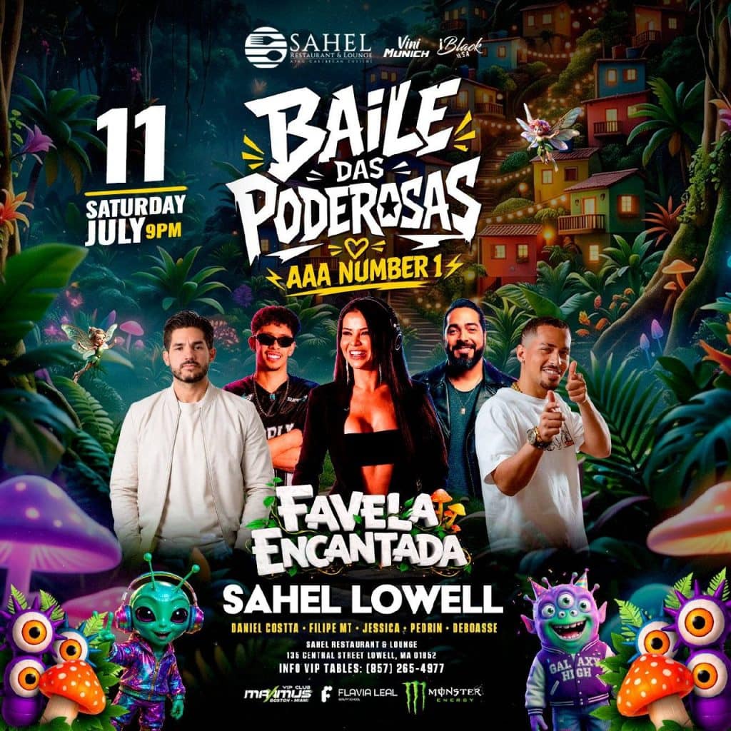 07 11 2026 BAILE DAS PODEROSAS AAA NUMBER 1 FAVELA ENCANTADA — SAHEL LOWELL - MA — IBLACKUSA
