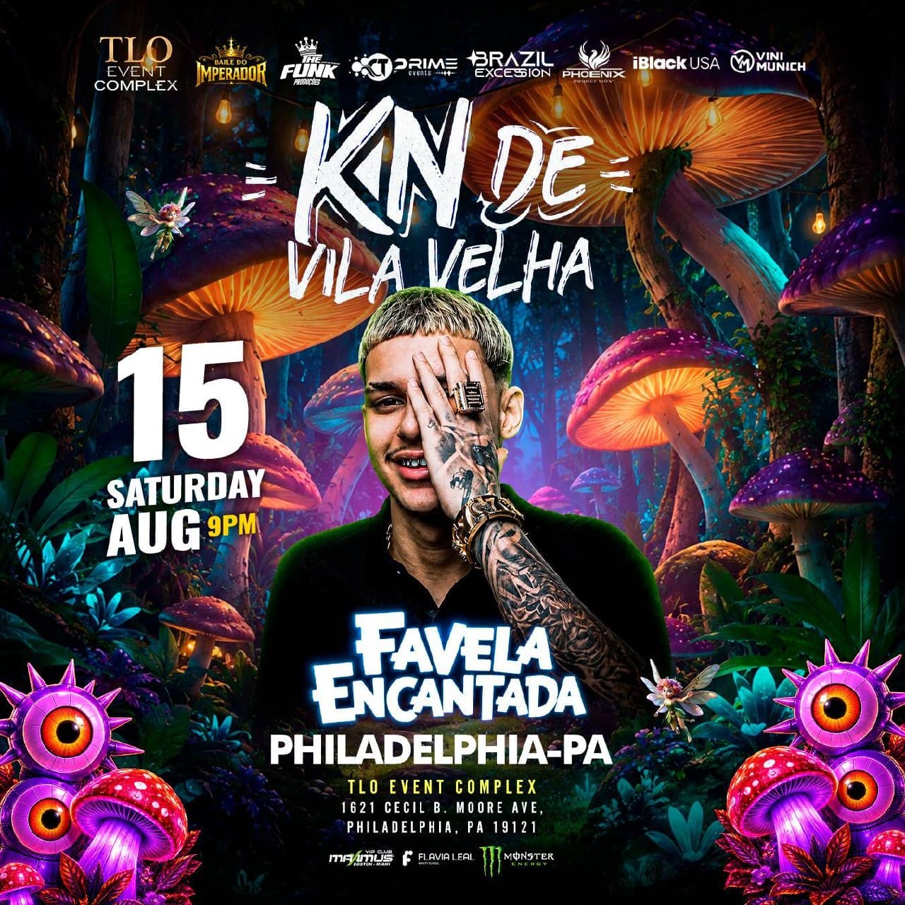 08 15 2026 KN DE VILA VELHA FAVELA ENCANTADA — TLO EVENT COMPLEX PHILADELPHIA - PA — IBLACKUSA