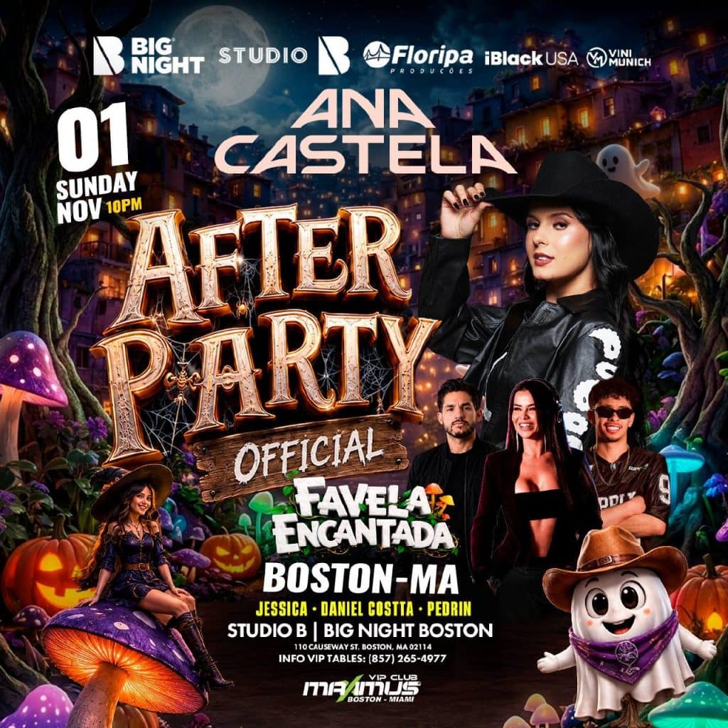 11 01 2026 AFTER PARTY OFICIAL ANA CASTELA FAVELA ENCANTADA — STUDIO B BIG NIGHT BOSTON - MA — IBLACKUSA